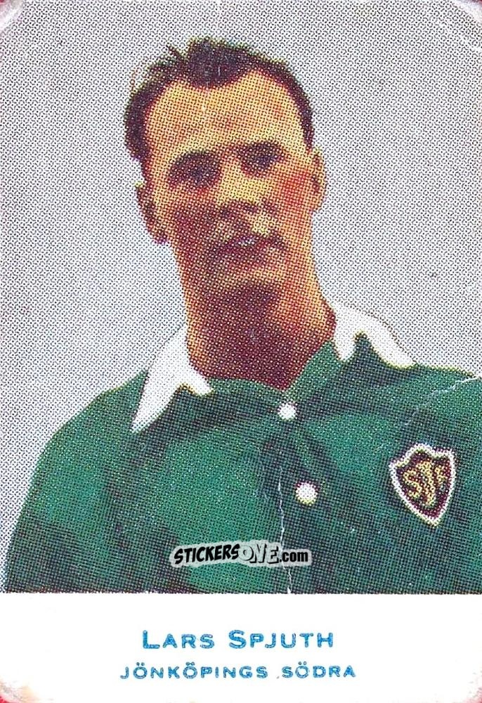 Sticker Lars Spjuth - Allsvenskan 1953-1956 n. 75 - Alifabolaget

