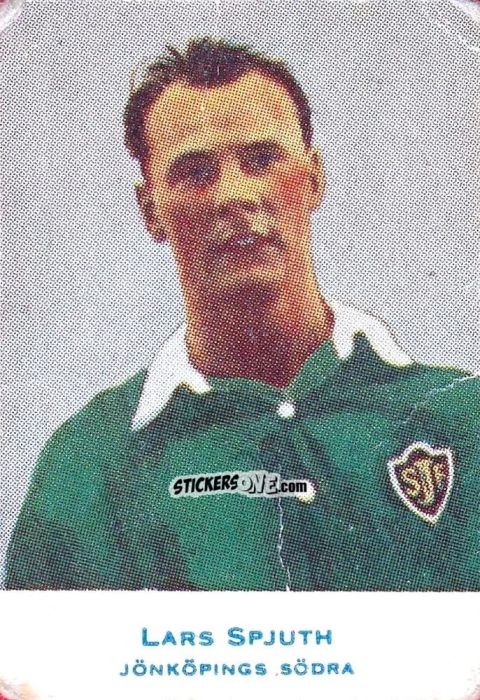 Sticker Lars Spjuth - Alfa Allsvenskan 1953-1956
 n. 75_1 - Alifabolaget
