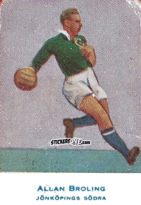 Sticker Allan Broling - Alfa Allsvenskan 1953-1956
 n. 76 - Alifabolaget
