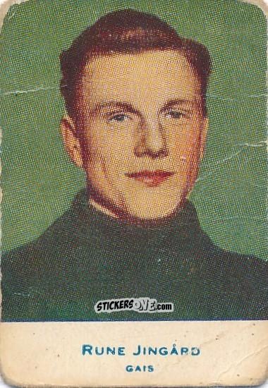 Cromo Rune Jingård - Allsvenskan 1953-1956 n. 89 - Alifabolaget
