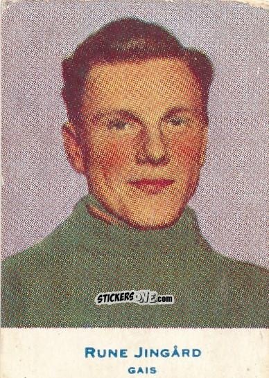 Cromo Rune Jingård - Allsvenskan 1953-1956 n. 89_1 - Alifabolaget
