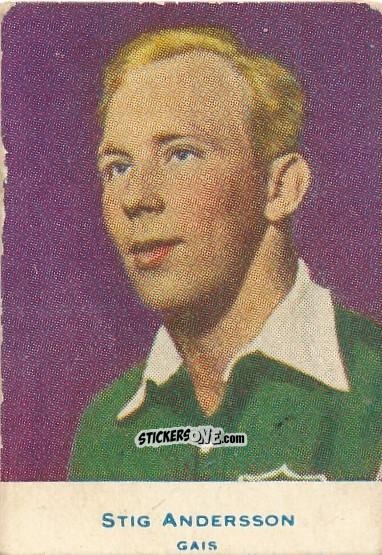 Cromo Stig Andersson - Allsvenskan 1953-1956 n. 92 - Alifabolaget
