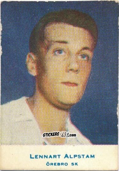 Cromo Lennart Alpstam - Allsvenskan 1953-1956 n. 101 - Alifabolaget
