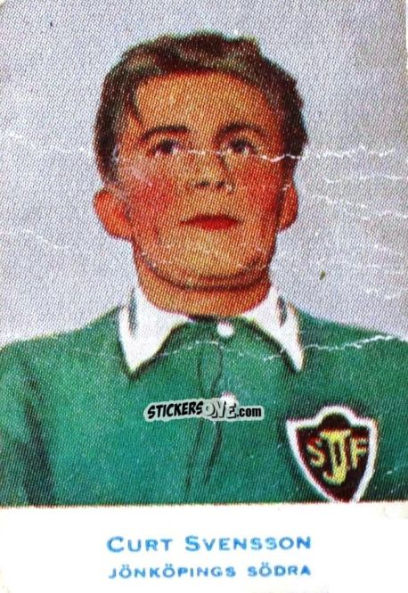 Sticker Curt Svensson - Alfa Allsvenskan 1953-1956
 n. 165 - Alifabolaget
