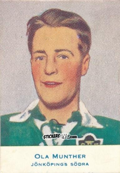 Sticker Ola Munther - Allsvenskan 1953-1956 n. 167 - Alifabolaget
