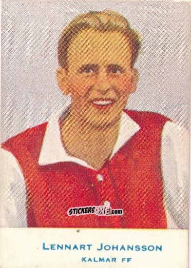 Cromo Lennart Johansson - Allsvenskan 1953-1956 n. 183 - Alifabolaget
