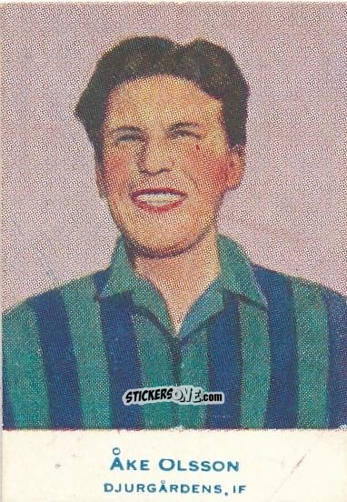Cromo Åke Olsson - Allsvenskan 1953-1956 n. 217 - Alifabolaget
