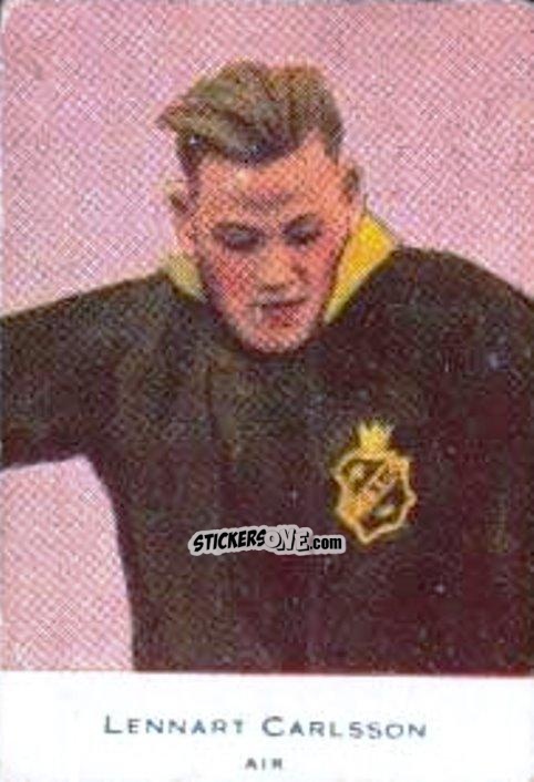 Sticker Lennart Carlsson - Alfa Allsvenskan 1953-1956
 n. 219 - Alifabolaget
