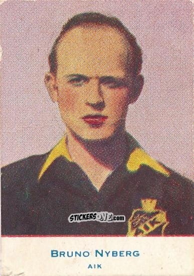 Cromo Bruno Nyberg - Allsvenskan 1953-1956 n. 220 - Alifabolaget
