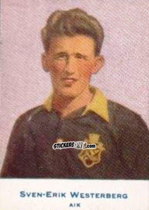 Sticker Sven-Erik Westerberg - Alfa Allsvenskan 1953-1956
 n. 224_1 - Alifabolaget
