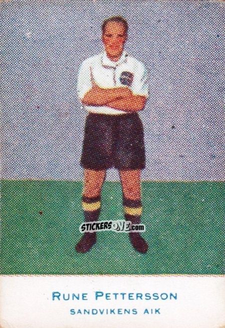 Sticker Rune Pettersson - Alfa Allsvenskan 1953-1956
 n. 243 - Alifabolaget
