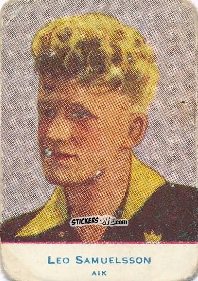 Cromo Leo Samuelsson - Allsvenskan 1953-1956 n. 247 - Alifabolaget
