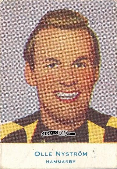 Figurina Olle Nyström - Allsvenskan 1953-1956 n. 261 - Alifabolaget
