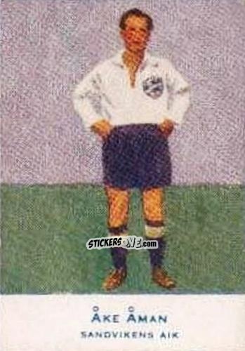 Sticker Åke Åman - Alfa Allsvenskan 1953-1956
 n. 270 - Alifabolaget
