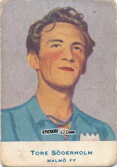 Cromo Tore Söderholm - Allsvenskan 1953-1956 n. 277 - Alifabolaget
