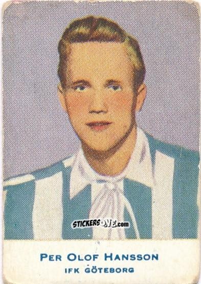 Cromo Per Olof Hansson - Allsvenskan 1953-1956 n. 292 - Alifabolaget
