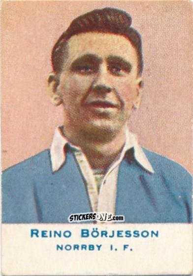 Cromo Reino Börjesson - Allsvenskan 1953-1956 n. 334 - Alifabolaget
