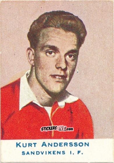 Figurina Kurt Andersson - Allsvenskan 1953-1956 n. 362 - Alifabolaget
