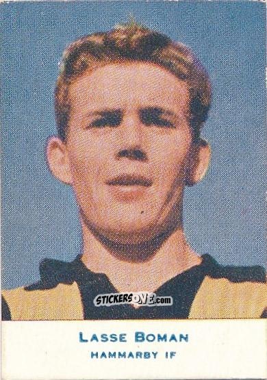 Figurina Lasse Boman - Allsvenskan 1953-1956 n. 367 - Alifabolaget
