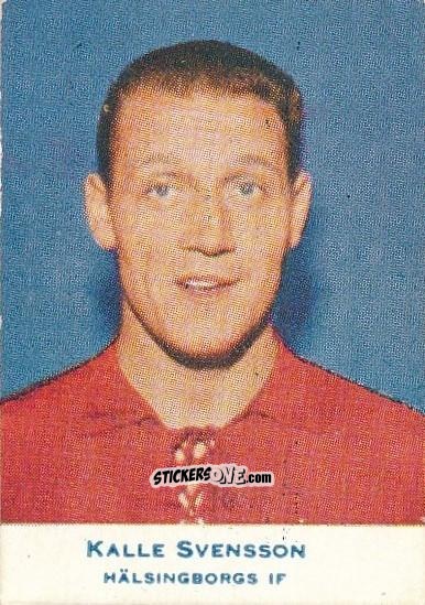 Cromo Kalle Svensson - Allsvenskan 1953-1956 n. 374 - Alifabolaget
