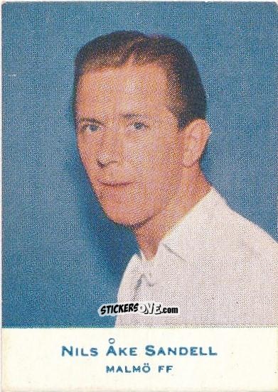 Cromo Nils-Åke Sandell - Allsvenskan 1953-1956 n. 378 - Alifabolaget
