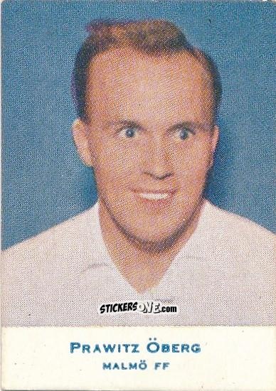 Sticker Prawitz Öberg - Allsvenskan 1953-1956 n. 379 - Alifabolaget
