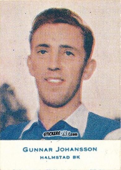 Figurina Gunnar Johansson - Allsvenskan 1953-1956 n. 386 - Alifabolaget
