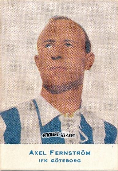 Cromo Axel Fernström - Allsvenskan 1953-1956 n. 387 - Alifabolaget
