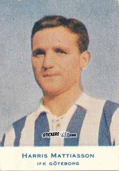 Cromo Harris Mattiasson - Allsvenskan 1953-1956 n. 389 - Alifabolaget
