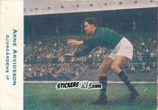 Cromo Arne Arvidsson - Allsvenskan 1953-1956 n. 392 - Alifabolaget
