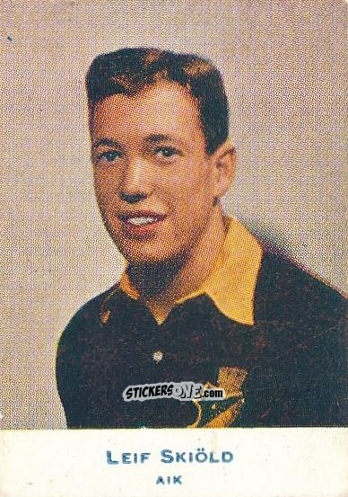 Cromo Leif Sköld - Allsvenskan 1953-1956 n. 393 - Alifabolaget
