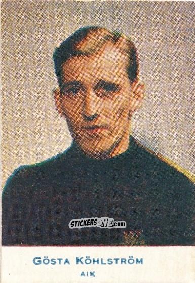 Cromo Gösta Köhlström - Allsvenskan 1953-1956 n. 394 - Alifabolaget

