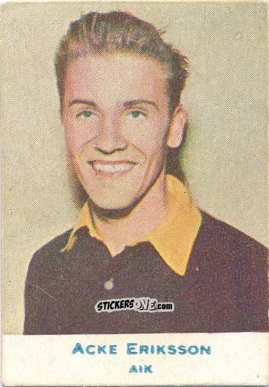 Cromo Acke Eriksson - Allsvenskan 1953-1956 n. 399 - Alifabolaget
