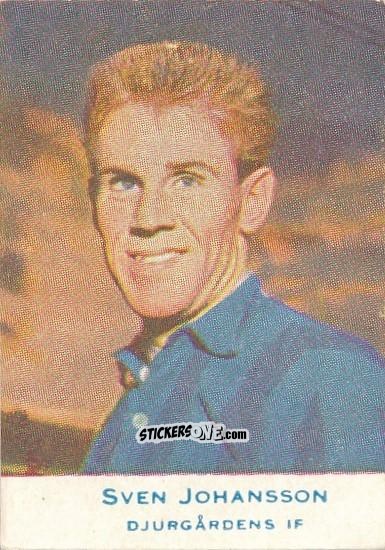 Cromo Sven Johansson - Allsvenskan 1953-1956 n. 402 - Alifabolaget

