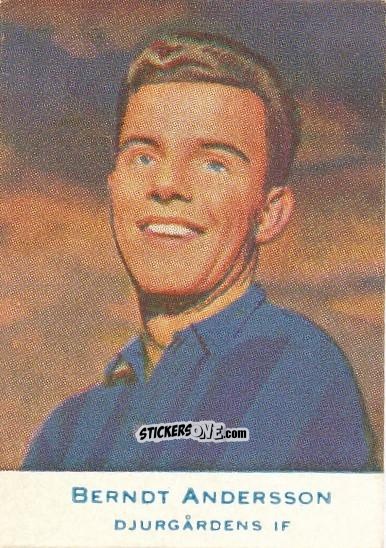 Cromo Bernt Andersson - Allsvenskan 1953-1956 n. 403 - Alifabolaget
