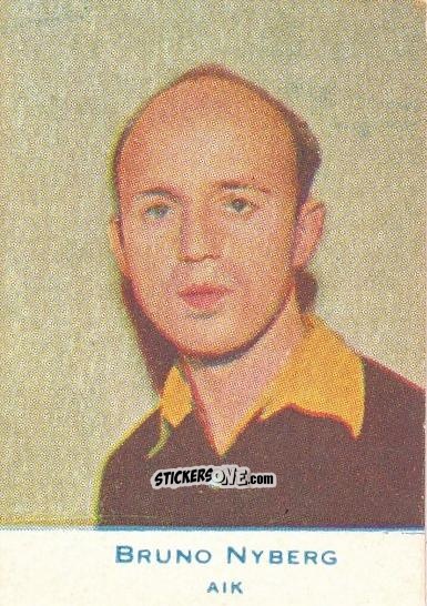 Cromo Bruno Nyberg - Allsvenskan 1953-1956 n. 404 - Alifabolaget
