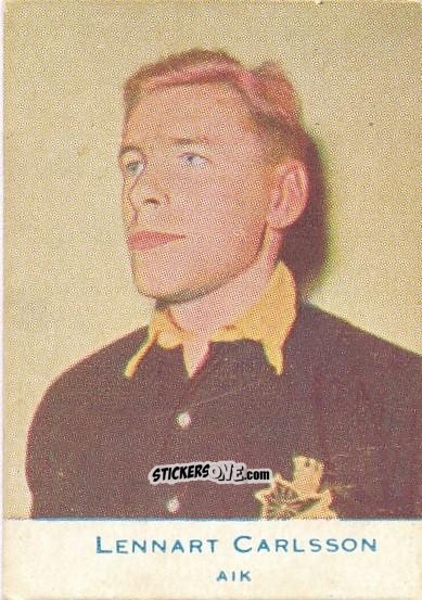 Cromo Lennart Carlsson - Allsvenskan 1953-1956 n. 405 - Alifabolaget
