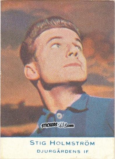 Cromo Stig Holmström - Allsvenskan 1953-1956 n. 412 - Alifabolaget
