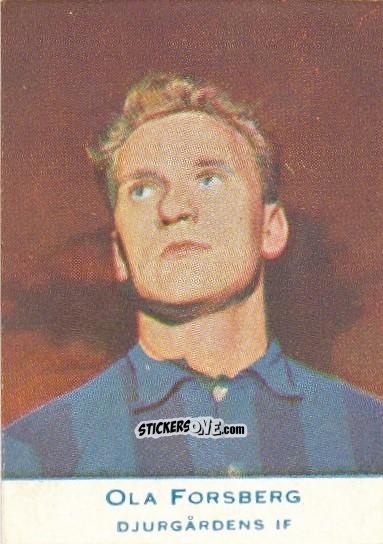 Cromo Ola Forsberg - Allsvenskan 1953-1956 n. 413 - Alifabolaget

