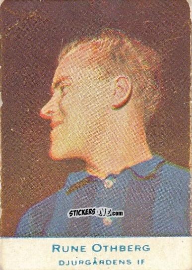Cromo Rune Othberg - Allsvenskan 1953-1956 n. 421 - Alifabolaget
