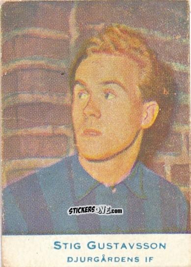 Cromo Stig Gustafsson - Allsvenskan 1953-1956 n. 423 - Alifabolaget
