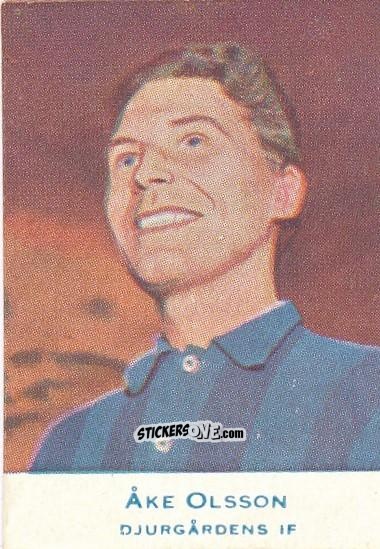 Cromo Åke Olsson - Allsvenskan 1953-1956 n. 424 - Alifabolaget
