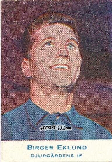 Cromo Birger Eklund - Allsvenskan 1953-1956 n. 426 - Alifabolaget
