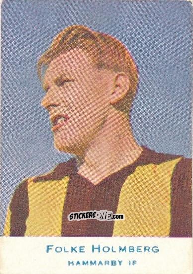 Figurina Folke Holmberg - Allsvenskan 1953-1956 n. 429 - Alifabolaget
