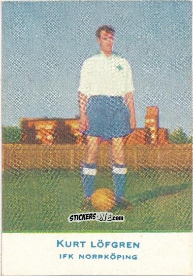 Sticker Kurt Löfgren - Allsvenskan 1953-1956 n. 442 - Alifabolaget
