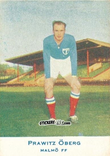Sticker Prawitz Öberg - Allsvenskan 1953-1956 n. 447 - Alifabolaget
