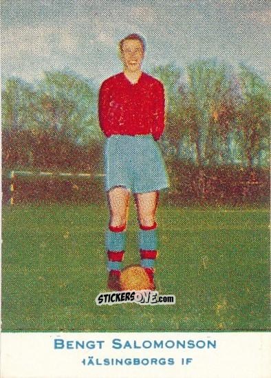 Cromo Bengt Salomonson - Allsvenskan 1953-1956 n. 458 - Alifabolaget
