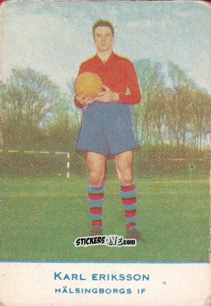 Cromo Karl Eriksson - Allsvenskan 1953-1956 n. 460 - Alifabolaget
