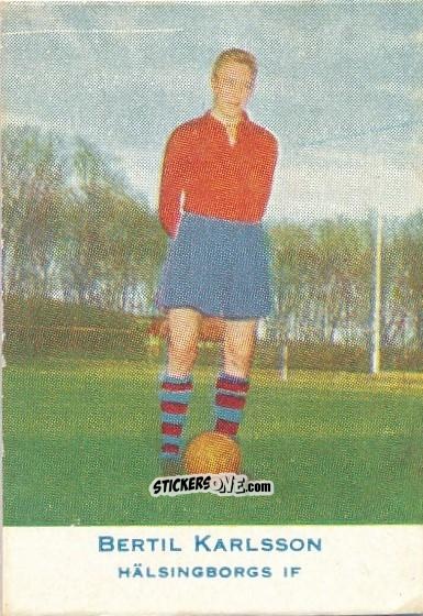 Cromo Bertil Karlsson - Allsvenskan 1953-1956 n. 464 - Alifabolaget

