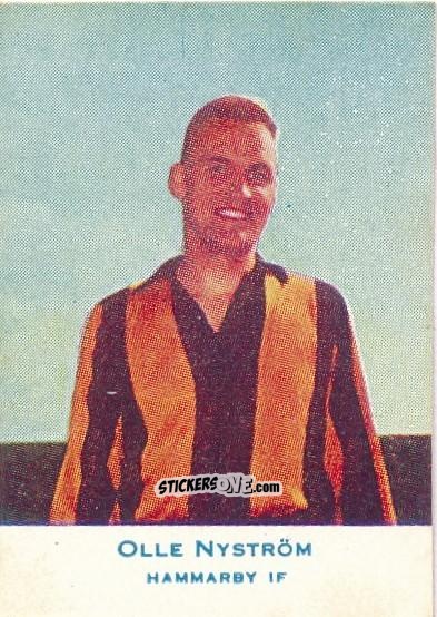 Figurina Olle Nyström - Allsvenskan 1953-1956 n. 468 - Alifabolaget
